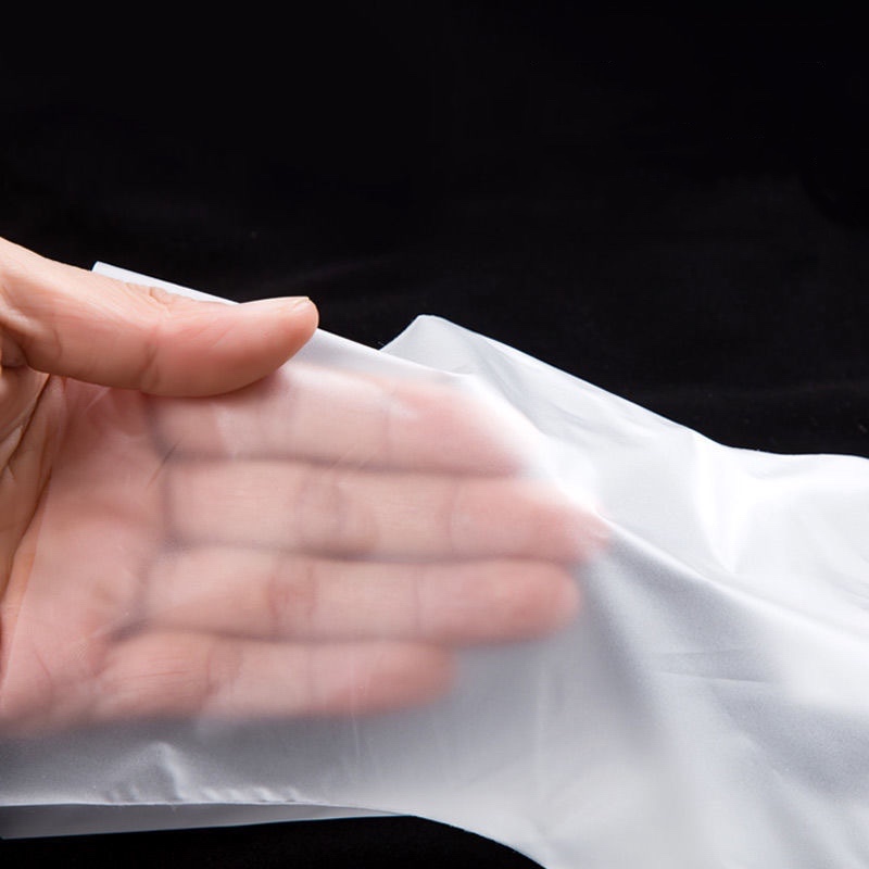 Ympäristöystävälliset ja pehmeät luonnonvalkoiset TPE-käsineet (mattarakenne) Ympäristöystävälliset ja pehmeät luonnonvalkoiset TPE-käsineet (mattarakenne)
